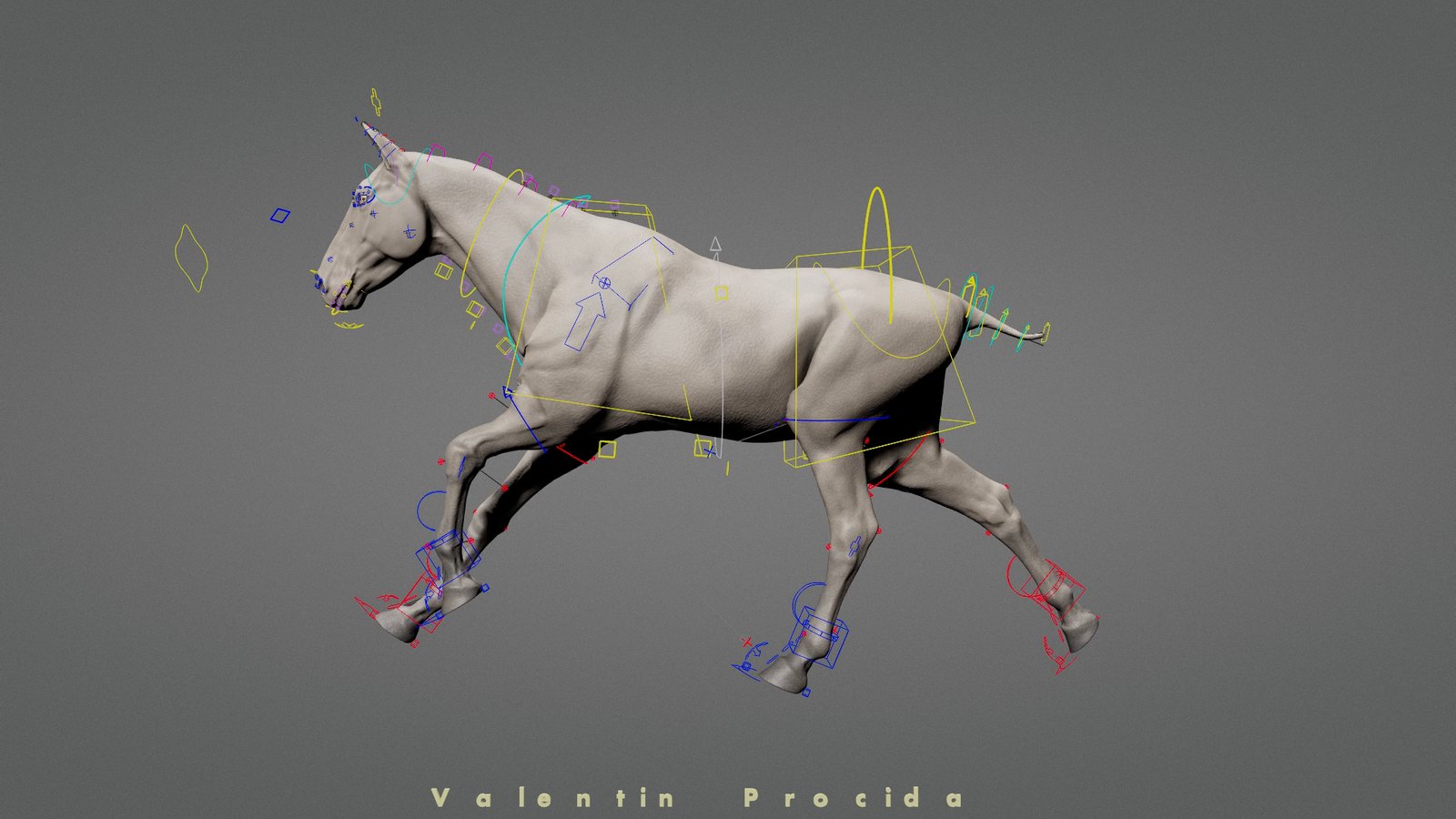 Horse rig with controls