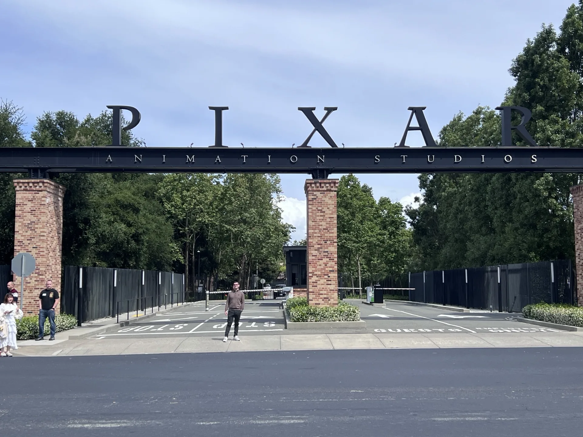 Pixar Animation Studios entrance gate