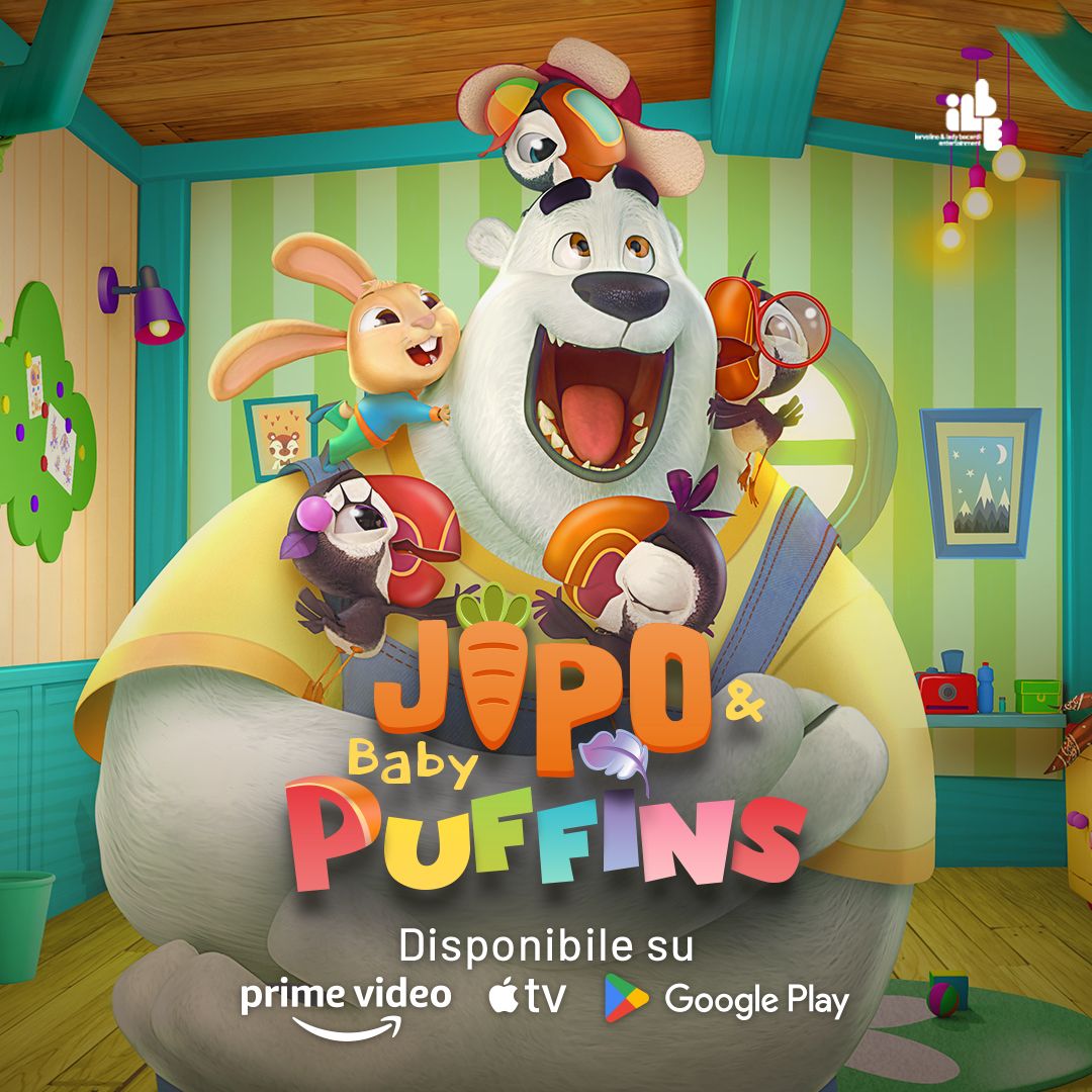 Jipo & Baby Puffins poster